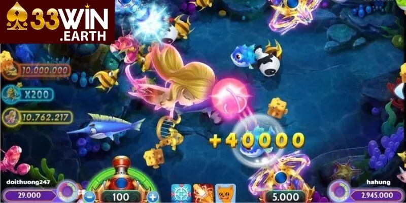 Dòng game Bắn cá vui luôn có nhiều công cụ hỗ trợ anh em khi chơi
